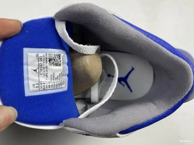 Rep TBK Blue 3 Air Racer Jordan CT8532-145 0423